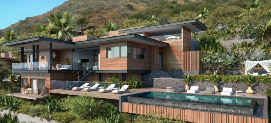Visuel 3D, Legend Hill - Villa Blackstone, Riviere noire, Île Maurice
